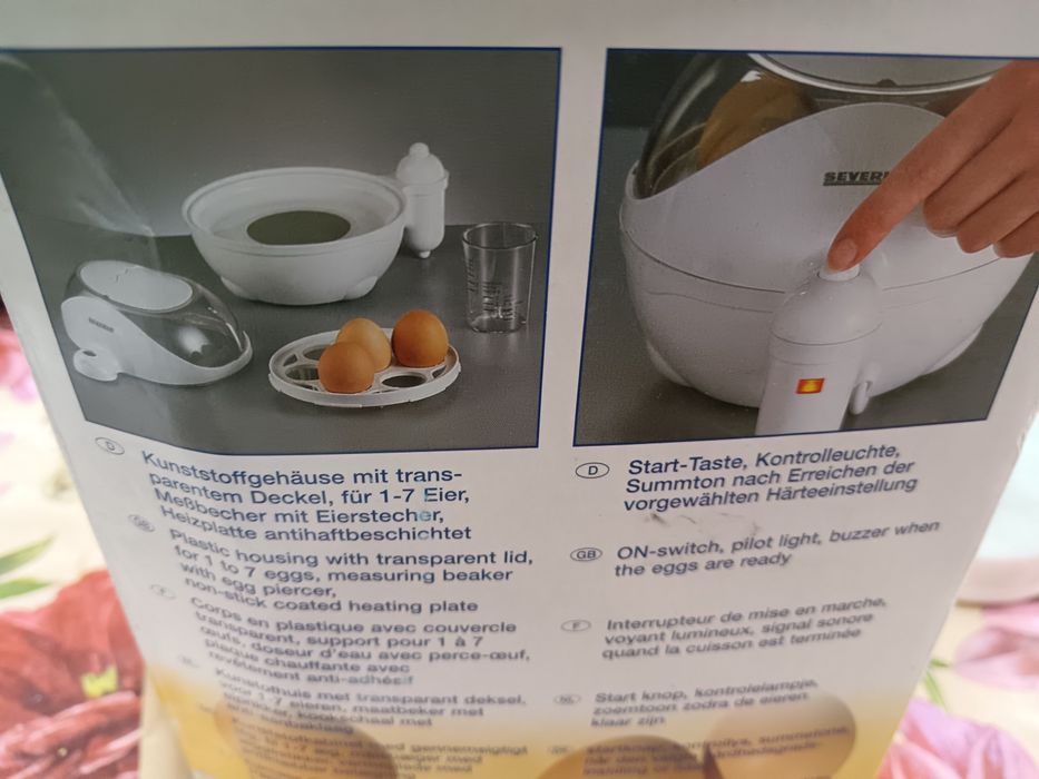 Severin, aparat pentru fiert ouă, produs nou