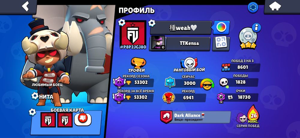 аккаунт бравл старс