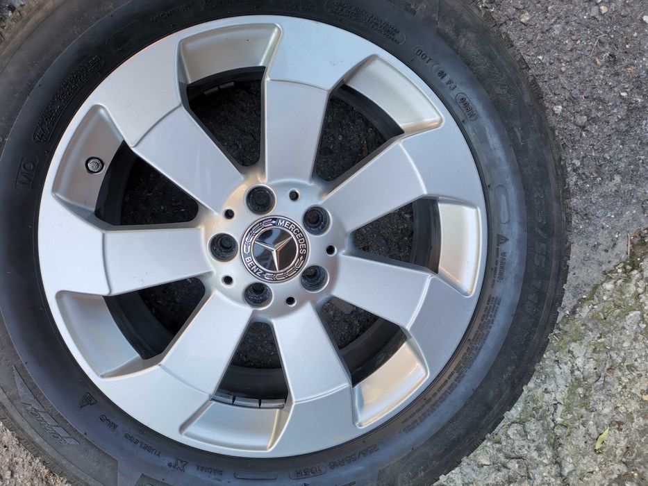 Комплект оригинални  джанти Mercedes  18″ MB 166
