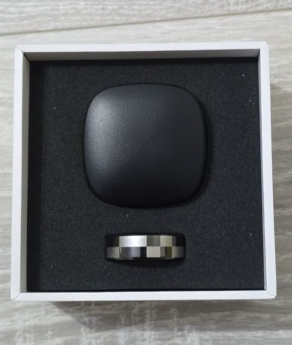 Inel inteligent (Smart Ring), fitness tracker unisex, negru 11