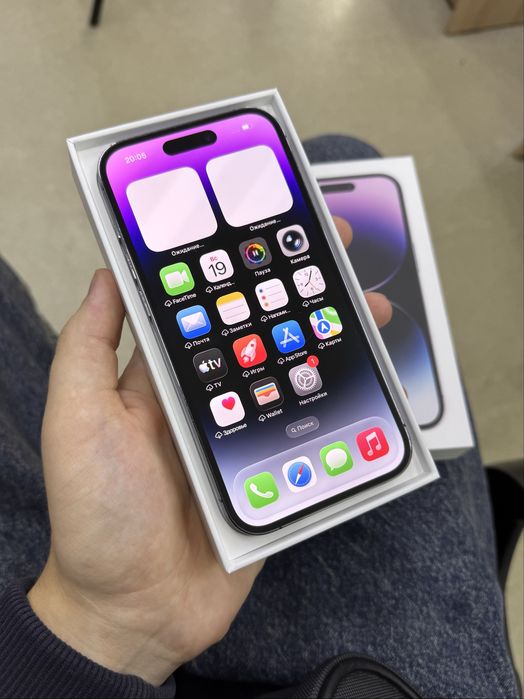 iPhone 14 Pro. Purple.      128Gb 81%