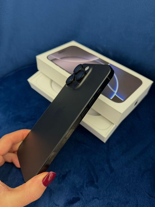 iPhone 16 Pro Max 512 GB Negru – stare impecabilă, baterie 100%