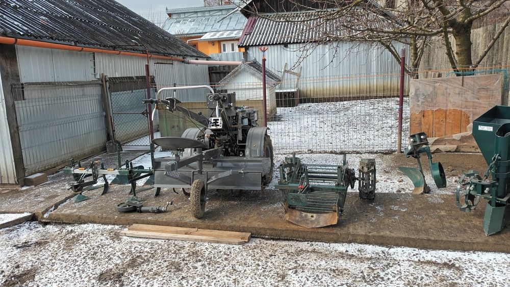 Motocultor Zubri diesel 10CP + accesorii