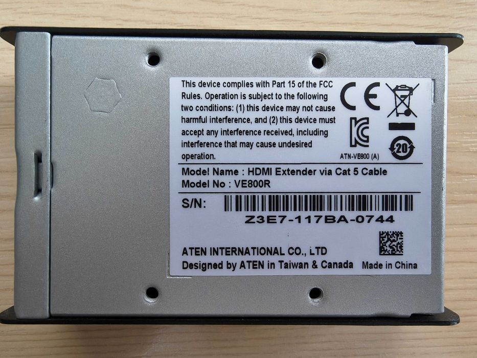 Aten VE800 HDMI extender 60m 1080p cu tehnologia EDID