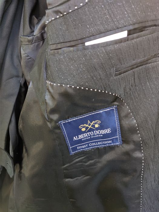 Sacou ceremonie Alberto Dobre satinat