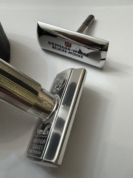 Ultra rar! Aparat de ras Apollo Mikron Solingen Germany. NOS.