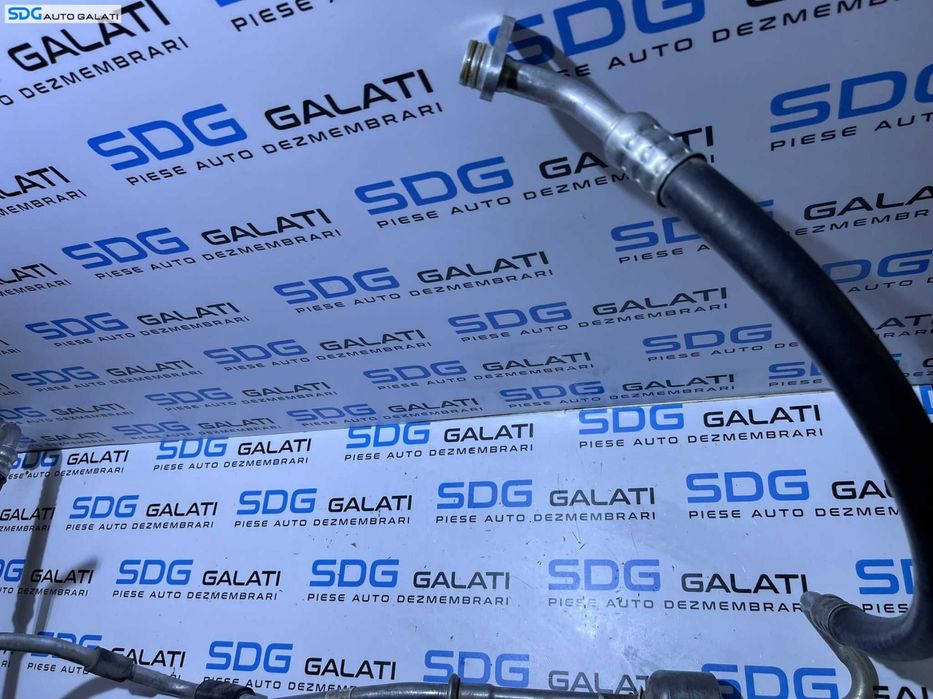 Teava Conducta Furtun Compresor AC Aer Conditionat Clima Citroen C5 2.0 HDI 2008 - 2017 Cod 8X7H-19A705-AC 9659576380