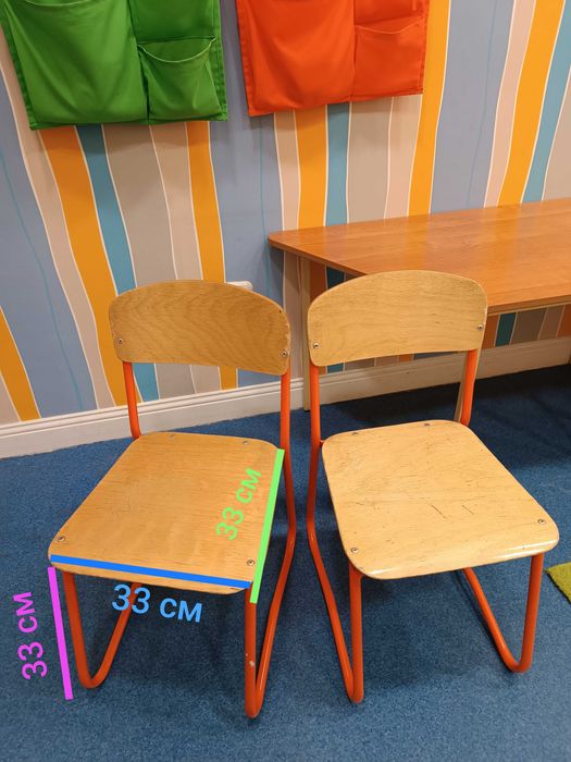 Стол и стулья, парты для дошкольников