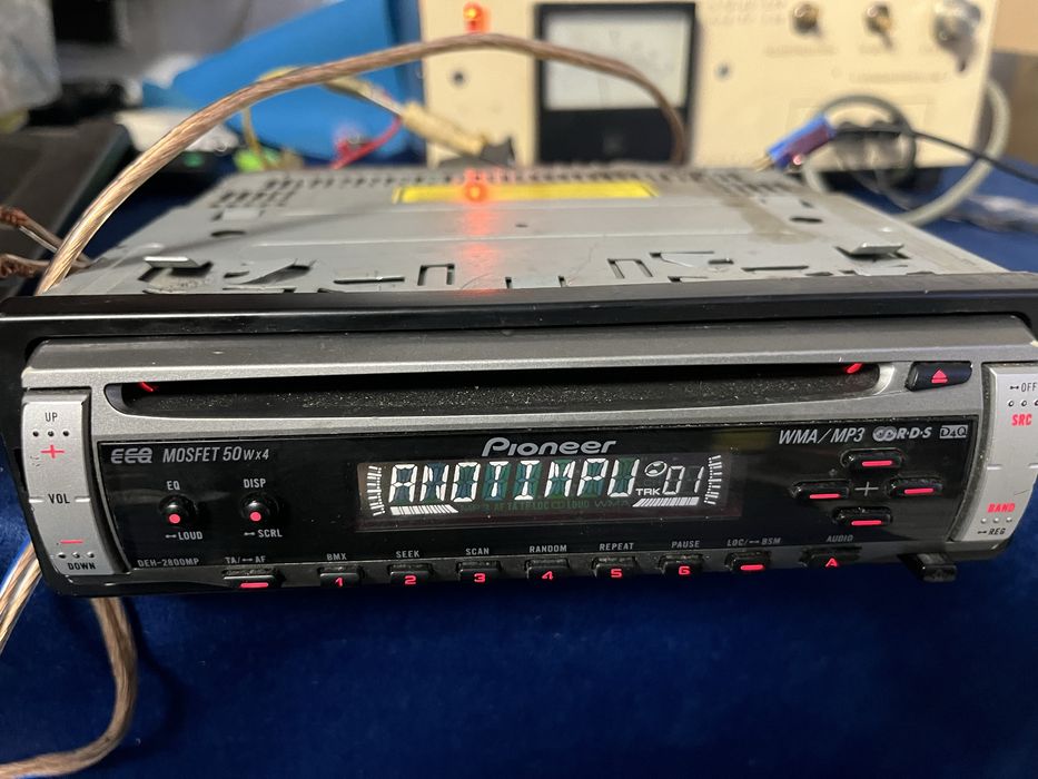 Pioneer DEH-2800MP MP3 4x50W perfect funcțional