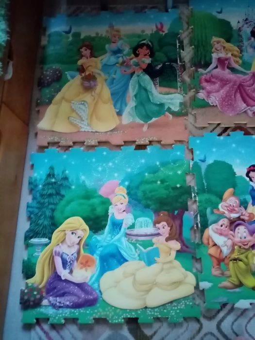 Коврик-пазл детский