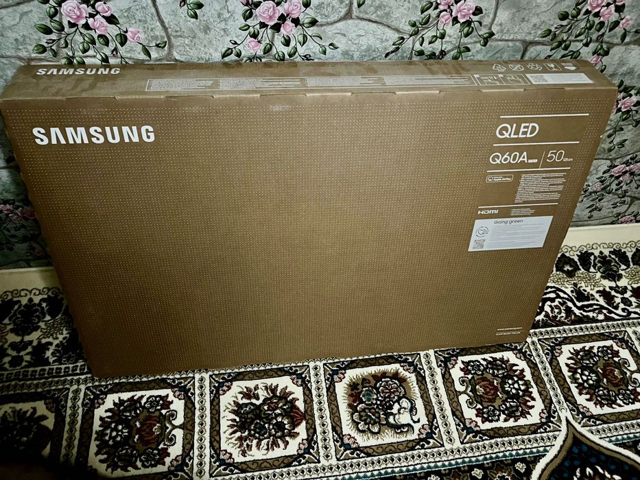 Срочно новый Samsung smart Q60 Qled 50 дюймов
