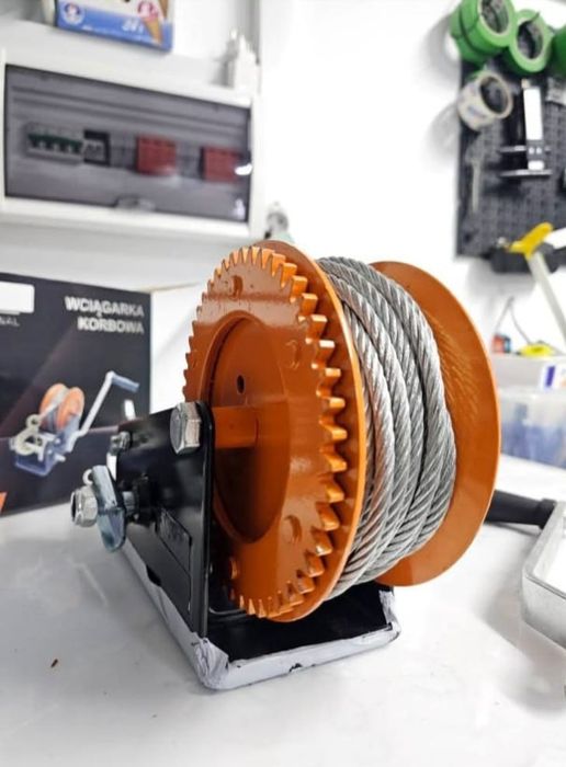 Troliu Profesional Tractare 3500 Lbs Cablu gros oțel import platforma