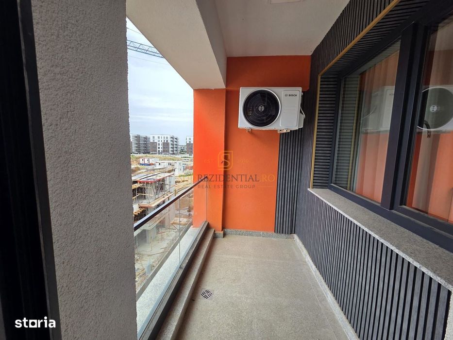 Studio cu balcon | Ivory Residence Pipera | 43,8 mp | Etaj 3