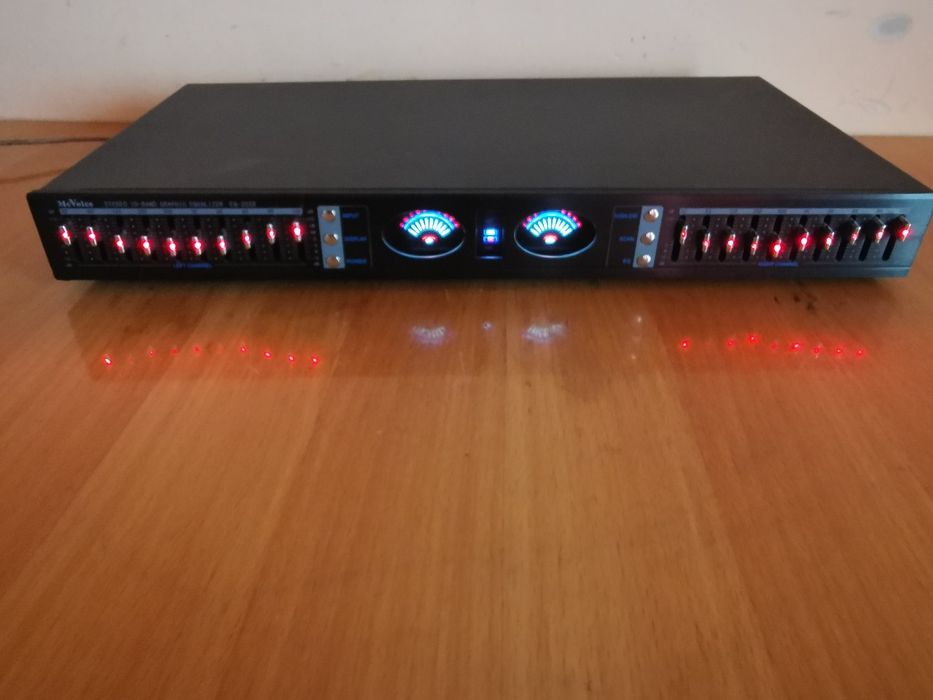 Egalizator stereo 2x10 Benzi