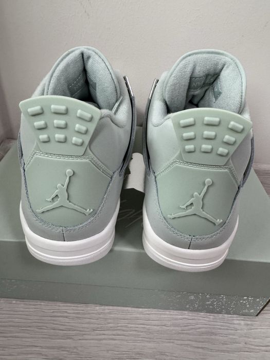 Nike Air Jordan 4 Retro Abundance Seafoam Sail Metallic