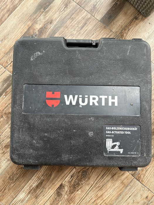 Pistol cu cuie pentru beton Wurth