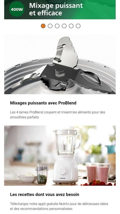 Vand blender phillips