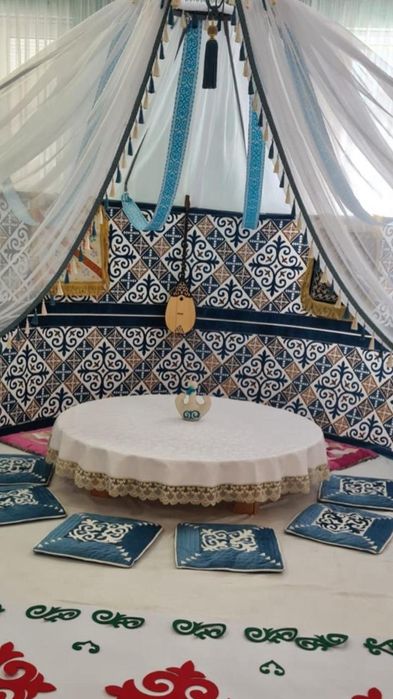 Жартылай киіз үй жалға беріледі