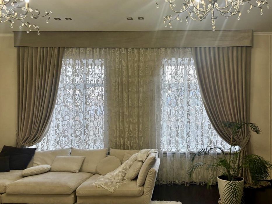 Стирка штор/Химчистка штор