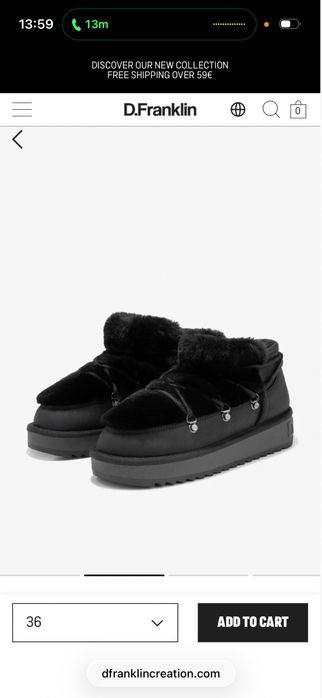 Dr Franklin Nordic Trk fur low black