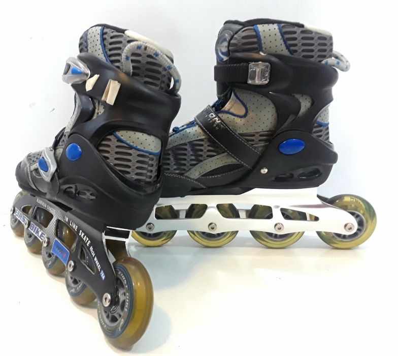 ROLE FIRST Sina din Aluminiu,Roti silicon Rulmenti ABEC7 NOI - 130 Lei