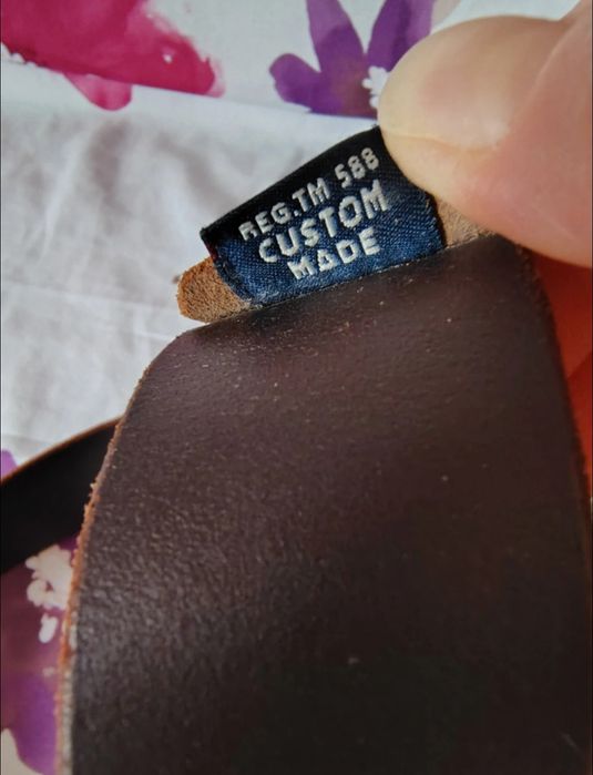 Curea de piele naturală Devergosport , 105 cm lungime