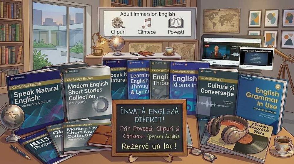 Meditații Online la Engleză | Prima ședință GRATUITĂ