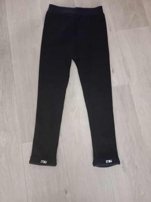 Утеплённые лосинки для девочки