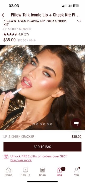 Подарочный набор от Charlotte Tilbury