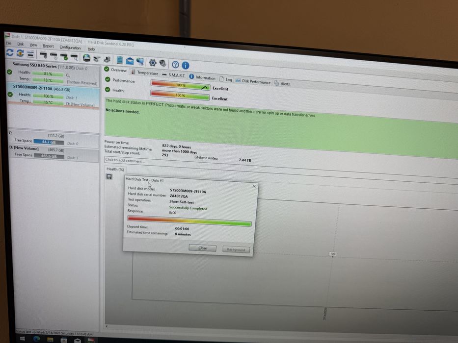 Lot 7 hdd seagata barracuda 500gb stare 100% viata