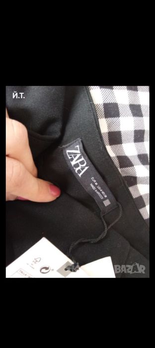 ZARA Официални панталони с етикет