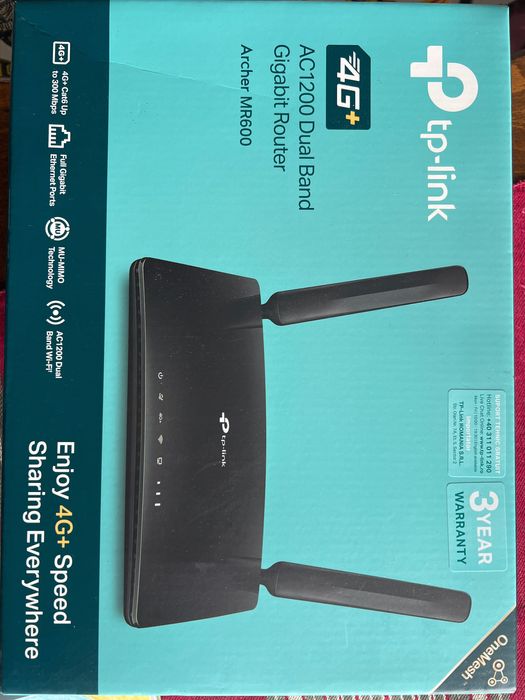 TP-Link AC1200 Dual Band Gigabit Router Archer MR600