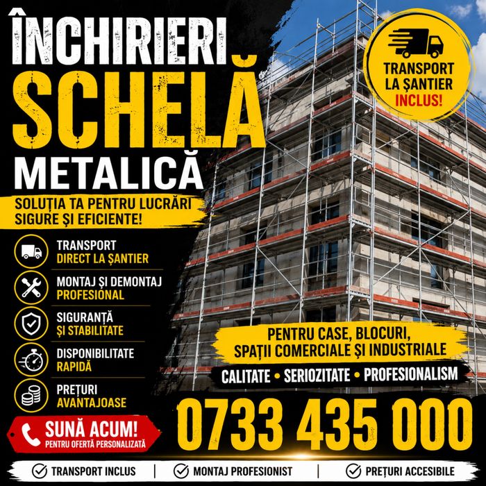 Schela de inchiriat de vanzare Bragadiru