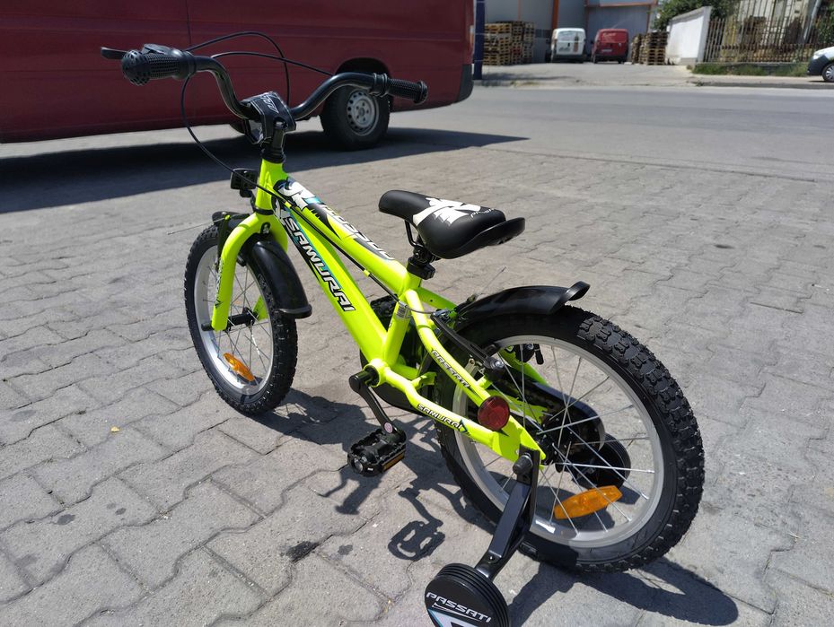 PASSATI Велосипед 16" SAMURAI жълт