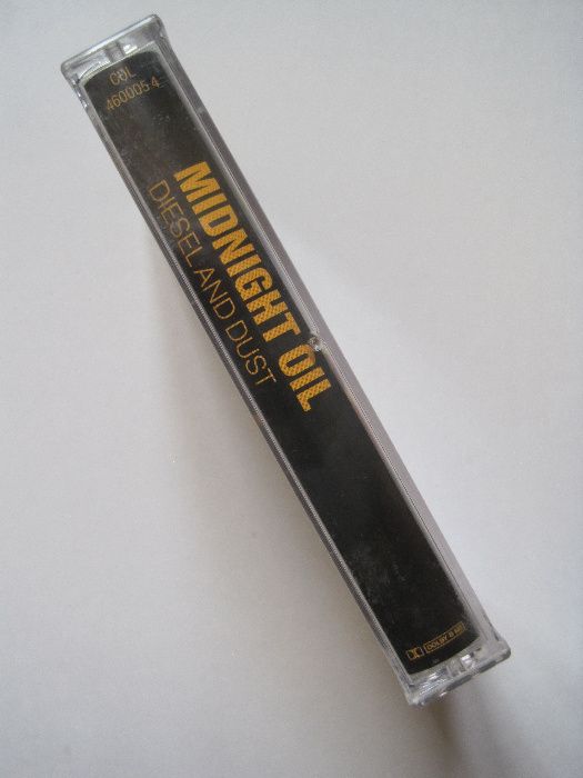 Casetă audio cu Midnight Oil "Diesel and Dust" (originală)