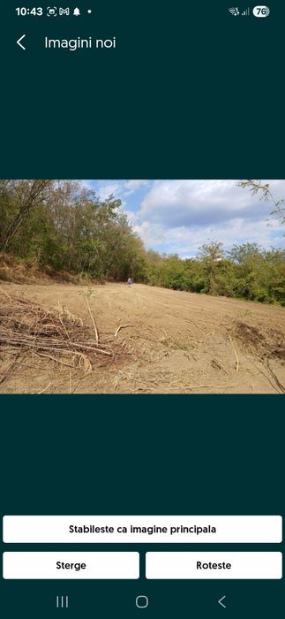 Teren intravilan + extravilan 1540 mp, langa Primaria Stefanesti