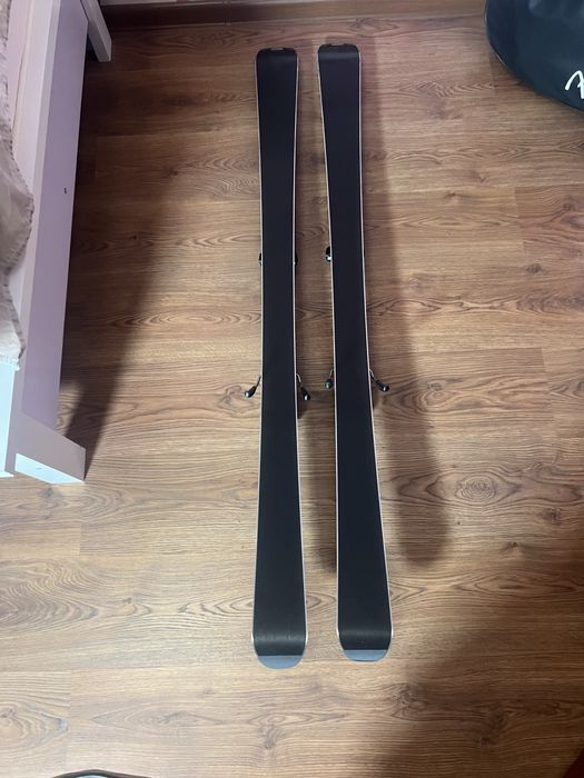 Лыжи Elan 140 см +крепление+палки