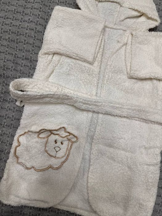 Детский банный халат