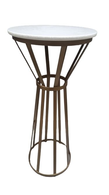 Suport metalic cu blat de marmură