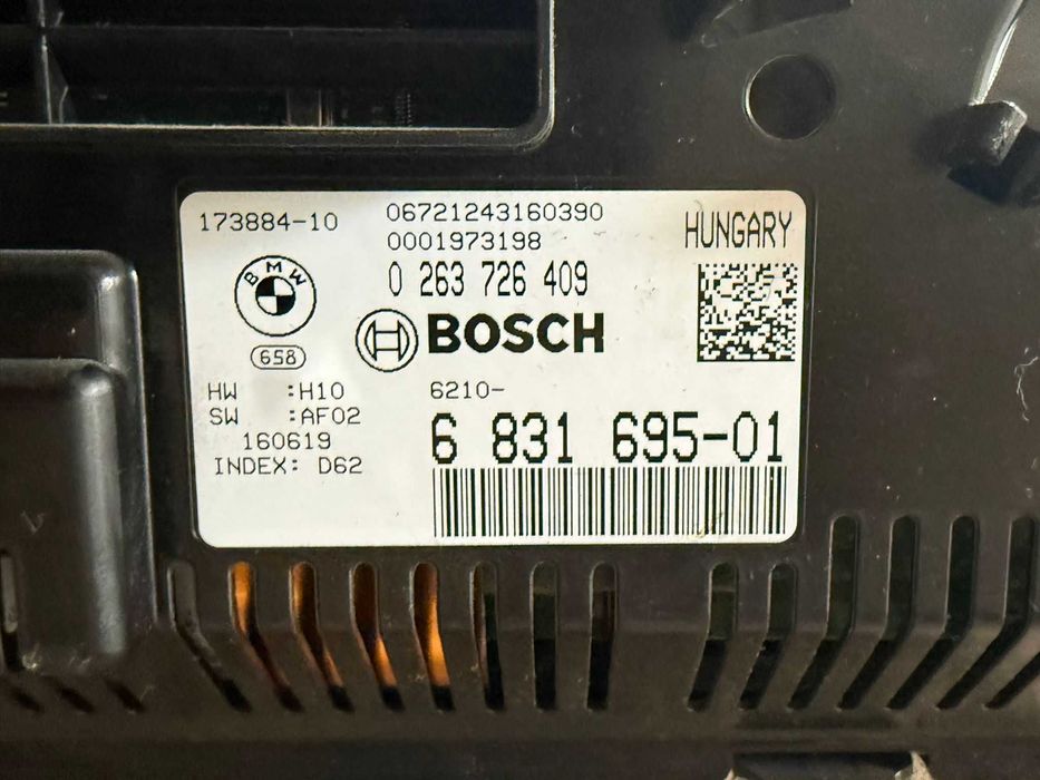 Ceasuri bord 6WA extended europa cu hud X3 F25 X4 F26 cod 6831695