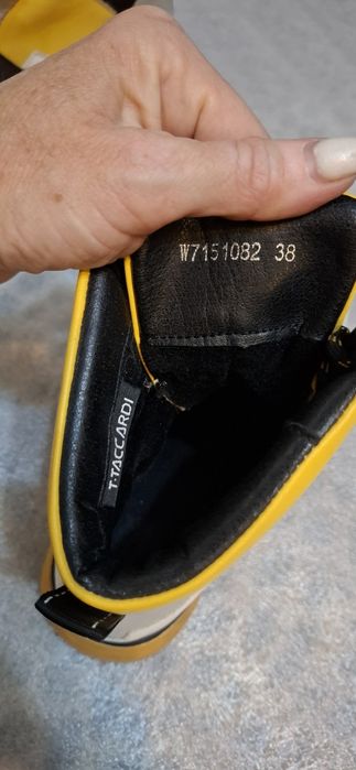 Яркие ботинки Тaccardi, 37/38р.