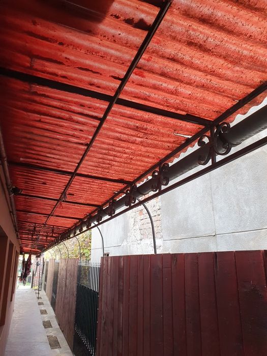 Copertină fier forjat