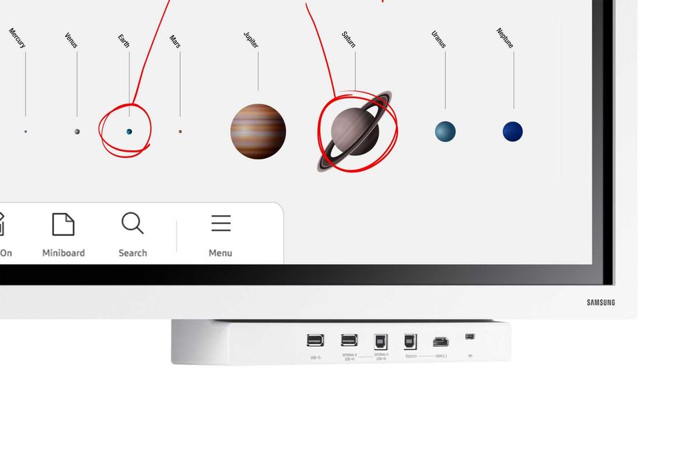 } Цифровой флипчарт Samsung Flip Pro 55" LH55WMBWBGCXCI /VA/4K