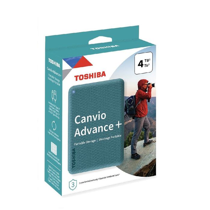Toshba Canvio Advance 4TB внешний накопитель