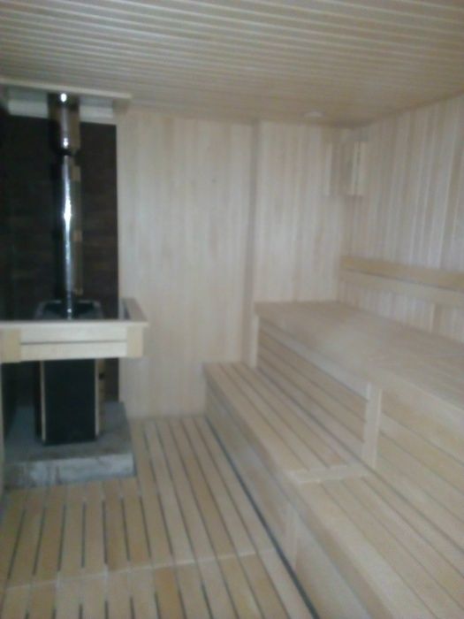 Монтаж саун бань