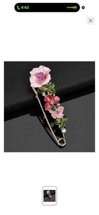 Продам булавку брошку