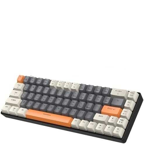Механична клавиатура Yindiao T8 RGB 60% Brown