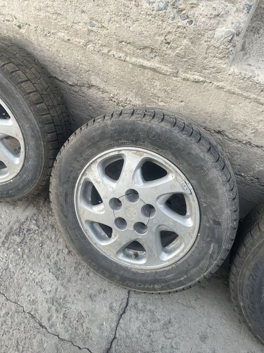 Зимни балон с дисками