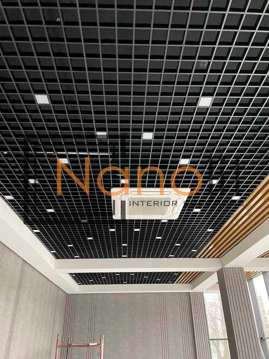 Реечный потолок грильято потолок + МОНТАЖ(3)