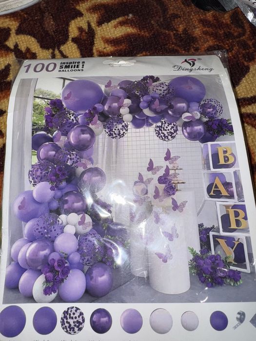 Корона на торт, шары, фотозона